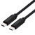 ROLINE USB4 Gen3x2 Kabel, C–C, ST/ST, 40Gbit/s, 240W, schwarz, 0,5 m