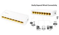LogiLink Desktop Gigabit Ethernet Switch, 8-Port, weiß (11117967)