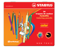 STABILO Color kleurpotlood, metalen doos van 12 stuks