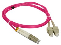 Kabel Patch cord MM OM4 LC-SC duplex 50/125 1.0m