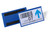 DURABLE Buste con bande magnetiche, 163x88 mm, blu