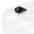 konrad kristallbox mit rollen 33 l natural transparent