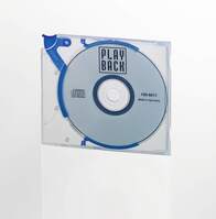 DURABLE CD-Hülle QUICKFLIP® STANDARD, blau