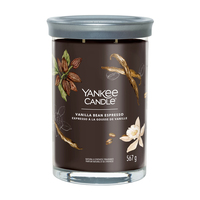 Yankee Candle Signature wax candle Cylinder Coffee, Vanilla Brown 1 pc(s)