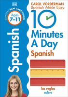 ISBN 10 Minutes a Day Spanish Ages 7-11 Key Stage 2 libro Educativo Inglés Libro de bolsillo 80 páginas