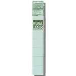 Elba Spine Label for Lever Arch Files 190 x 34 mm White-Grey etiket Grijs, Wit 10 stuk(s)