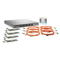 HPE StorageWorks 8Gb Simple SAN Connection Kit Vezérelt 1U Szürke