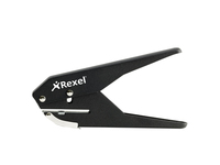 Rexel S120 Single Hole Plier Punch Black