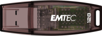 Emtec C410 USB flash meghajtó 128 GB USB A típus 3.2 Gen 1 (3.1 Gen 1) Barna