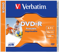 Verbatim 43520 írható DVD 4,7 GB DVD-R 1 db
