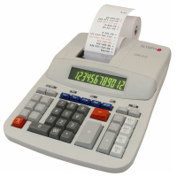Olympia CPD 512 calculatrice Bureau Calculatrice imprimante Blanc