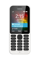 Nokia 215 Dual SIM 6,1 cm (2.4") 78,6 g Weiß