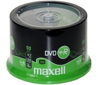 Maxell 4.7GB DVD+R 4,7 Go 50 pièce(s)
