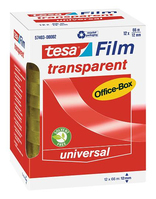 TESA 57403 stationery tape 66 m Polypropylene (PP) Transparent 12 pc(s)