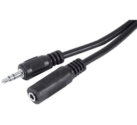 CUC Exertis Connect 108471 audio kabel 15 m 3.5mm Zwart