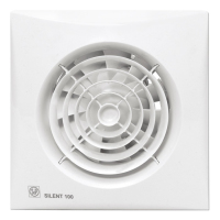 Soler & Palau SILENT-100 CZ extractor Pared 95 m³/h 2400 RPM Blanco