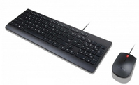 Lenovo 4X30L79929 toetsenbord Inclusief muis USB Zwart