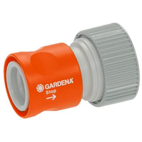 Gardena 2814-20 raccordo e adattatore per tubo Connettore per tubo Grigio, Arancione 1 pz