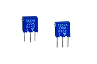 Vishay T63XB101KT20 accessorio per circuiti stampati (PCB) Diluente per rivestimento conforme Blu 1 pz
