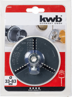 kwb 499423 drill attachment accessory Hole saw adaptor