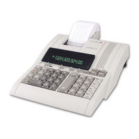 Olympia CPD 3212 T calculator Desktop Rekenmachine met printer