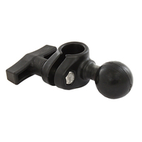 RAM Mounts Ball Adapter with 1/2" NPT Hole and Tightening Knob