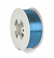 Verbatim 55056 3D nyomtató alapanyag Polietilén-tereftalát-glikol (PETG) Kék, Átlátszó 1 kg