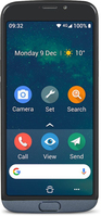 Doro 8050 13,8 cm (5.45") Single SIM Android 9.0 4G USB Type-C 2 GB 16 GB 3000 mAh Zwart