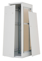 Triton Free-standing cabinet RMA 600x800 27U left steel door Szabadonálló állvány Szürke