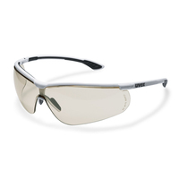 Uvex 9193064 gafa y cristal de protección Gafas de seguridad Negro, Blanco