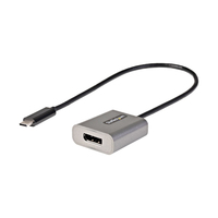StarTech.com Adattatore USB C a DisplayPort 8K/4K 60Hz - Adattatore Dongle USB-C a DisplayPort 1.4 - Convertitore video USB Type-C a DP Monitor - Funziona con Thunderbolt 3 - Ca...