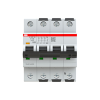 ABB S303P-D1,6NA circuit breaker Miniature circuit breaker Type D 3+N