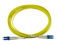 BlueOptics NetApp X66260-2 kompatibles LC-LC Singlemode Patchkabel 2 Meter Glasvezel kabel 2 m G.657.A1 Geel