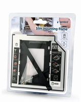 Gembird MF-95-01 drive bay panel 13.3 cm (5.25") Control panel