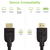 Techly ICOC HDMI2-4-005T HDMI-Kabel 0,5 m HDMI Typ A (Standard) Schwarz