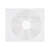 MediaRange BOX60 CD-doosje Opbergmap/sleeve 2 schijven Wit