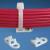 Panduit TA1S10-M kabelbindersokkel Wit Nylon
