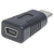 Manhattan 354677 changeur de genre de câble USB C USB Mini-B Noir