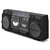 MEDION LIFE® P66538 Retro-Boombox DAB+/PLL-UKW Radio, Bluetooth® 5.3 für das Abspielen von Smartphone & Co, CD-Player, Kassettendeck, X-Bass Funktion, 2 x 10 W RMS