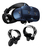 HTC Cosmos Pantalla con montura para sujetar en la cabeza Negro, Azul