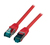 EFB Elektronik MK6001.0,25R Netzwerkkabel Rot 0,25 m Cat6a S/FTP (S-STP)