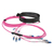 ACT DC5503 cable de fibra optica 15 m LC OM4 Violeta