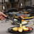 Princess 162645 raclette grill sütő 8 személy(ek) 1400 W Fekete, Rozsdamentes acél