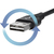Renkforce RF-4609276 USB-kabel 1 m USB 2.0 USB C USB A Zwart
