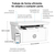 HP LaserJet Impresora multifunción M140w, Blanco y negro, Impresora para Oficina pequeña, Impresión, copia, escáner, Escanear a correo electrónico; Escanear a PDF; Tamaño compacto