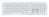 Apple Magic keyboard Universal USB + Bluetooth Hungarian Aluminium, White