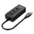 ORICO HR01-U3 Vezetékes USB 3.2 Gen 1 (3.1 Gen 1) Type-A Fekete