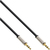 InLine S-99211 audio kabel 1 m 3.5mm Zwart, Zilver