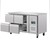 Polar Kühltisch mit 4 Schubladen 314L. 230V, Arbeitsfläche: 136 x 70cm,