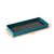 Durable Felt Lined Metal Drawer for Monitor Riser Stand | 47 x 22cm Teal